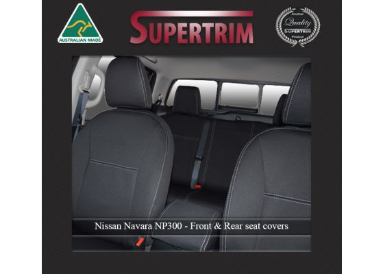 Nissan Navara NP 300 Front Rear Seat Covers 2015 Now
