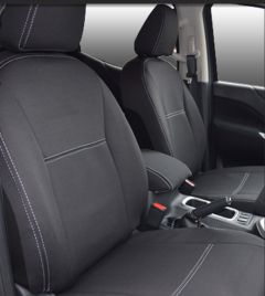 Nissan Navara NP300 FRONT 2 Bucket Seats Seat Covers (May 2015 - Now)