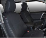 FRONT Seat Covers Full-Length with Map Pockets Custom Fit Ford Fiesta WZ Ambiente/Trendline (2013-2017), Premium Neoprene | Supertrim