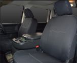 FRONT Full-Back Seat Covers with Map Pockets Custom Fit Dodge RAM  1500 / 2500 / 3500 DT/DJ/D2, or DS, Premium Neoprene (Automotive-Grade) 100% Waterproof