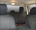 FRONT Full-Back Seat Covers with Map Pockets & REAR Seat Covers Custom Fit Dodge RAM 1500 / 2500 / 3500 DT/DJ/D2, or DS Premium Neoprene (Automotive-Grade) 100% Waterproof