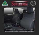 FRONT Seat Covers Full-Length Custom Fit ISUZU D-MAX RG (2021-Now), Heavy Duty Neoprene | Supertrim