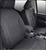 Nissan Navara NP300 FRONT 2 Bucket Seats Seat Covers With Full-Back (May 2015 - Now)