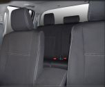 Seat Covers Front Pair & Rear Snug Fit for Toyota Hilux MK.8  (9/2015 - Current), Premium Neoprene (Automotive-Grade) 100% Waterproof