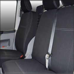 Seat Covers FRONT Bucket & Bench  Snug Fit For Nissan Navara D22 (1997 - 2014), Premium Neoprene (Automotive-Grade) 100% Waterproof