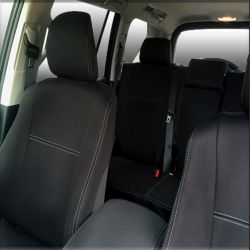 FRONT Standard & REAR Full-back (Hatch) Seat Covers Custom Fit Subaru Impreza G6 Series (2023-Now), Premium Neoprene, Waterproof | Supertrim
