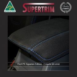 Ford Ranger PX MK.II (Sept 2015 - Now) CONSOLE Lid Cover, Signature Edition, Snug Fit, Premium Neoprene (Automotive-Grade) 100% Waterproof