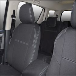 FRONT Seat Covers & REAR Custom Fit Isuzu MU-X (Nov 2013 - 2020), Premium Neoprene (Automotive-Grade) 100% Waterproof | Supertrim