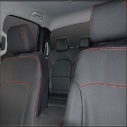 FRONT Seat Covers & REAR Cover Custom Fit LDV T60 (2017-Now), Heavy Duty Neoprene, Waterproof | Supertrim 