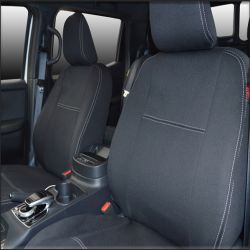 FRONT Seat Covers With Full-back Custom Fit Mercedes-Benz X-Class 470 (2017-2020) Premium Neoprene (Automotive-Grade) 100% Waterproof