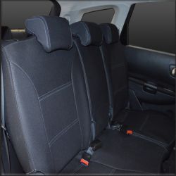 Middle Row Seat Covers Custom Fit Nissan Dualis +2 (2007-2013) 7 seats, Premium Neoprene | Supertrim