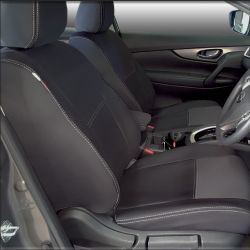 FRONT Seat Covers Full-Length with Map Pockets Custom Fit  Nissan Qashqai (2014-2021) Premium Neoprene | Supertrim 
