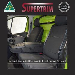 Armrest Cover for Renault Trafic Van, Premium Neoprene (Automotive-Grade) 100% Waterproof