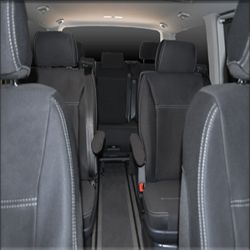 FRONT Seat Covers & REAR Custom Fit VOLKSWAGEN MULTIVAN T5 (DEC 04 - NOV 15),  Heavy Duty Neoprene | Supertrim