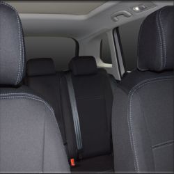 FRONT Seat Covers Full-Length With Map Pockets & REAR Full-length Custom Fit Volkswagen Tiguan 5N Series (2008 - 2016), Premium Neoprene, Waterproof | Supertrim