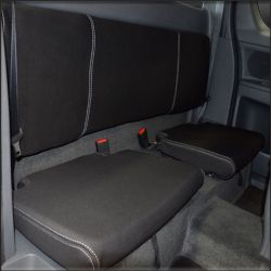 Mazda BT-50 UP/UR (2011 - 2020) REAR Extra Cab (Super Cab) Seat Covers , Premium Neoprene (Automotive-Grade) 100% Waterproof 