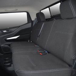 REAR seat covers Custom Fit Nissan Navara NP300 (2015-Now), Heavy Duty Neoprene, Waterproof | Supertrim