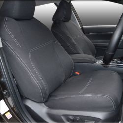 FRONT Seat Covers Full-Length Custom Fit Toyota Camry (Nov 2017 - Current), Premium Neoprene | Supertrim