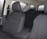 FRONT Seat Covers Full-back with Map Pockets & Rear + Armrest Access Snug Fit for Holden Colorado 7 RG (Dec 2012 - Now), Premium Neoprene (Automotive-Grade) 100% Waterproof