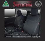 FRONT Seat Covers Full-Length Custom Fit ISUZU D-MAX RG (2021-Now), Heavy Duty Neoprene | Supertrim